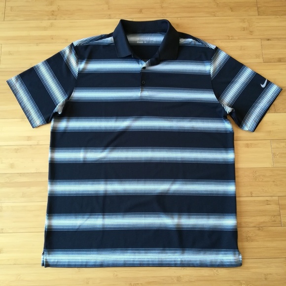 Nike Other - Nike Golf Tour Performance Dri-Fit Striped Polo